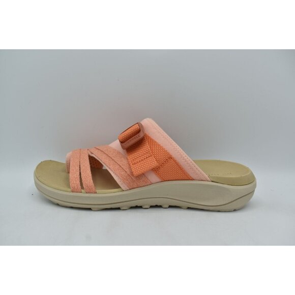 Merrell Womens Size 10 District 4 Peach Slip On Slide Sandals Shoes - Picture 8 of 12